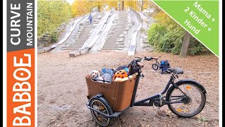 Babboe Curve Mountain  Review  Lastenrad EBike  Aktivitäten trotz Corona  MamiSurvival [upl. by Dilahk]