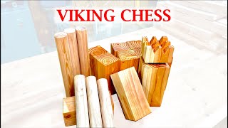 Make Your Own Kubb Viking Chess from Scratch [upl. by Osterhus]