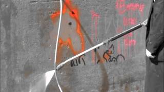 Graffiti Removal from SiCOAT 530 [upl. by Giuliana]