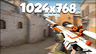 CSGO 1024x768 stretched in 2023 ✔️ [upl. by Esserac]