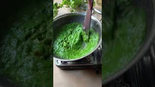 Lehsuni Palak Recipe Restaurant Style Lasooni Palak लहसुनी पालक [upl. by Lessirg772]