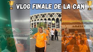 ON REVIENT ENSEMBLE SUR LA FINALE DE LA CAN 2024 ⚽️ 🏆 I VLOG ABIDJAN 🇨🇮 [upl. by Atnes]