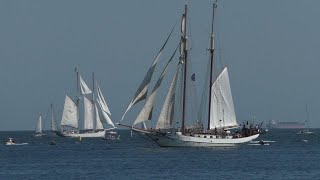 Baltic Sail Gdańsk 2024 Parada żaglowców Parade of sailing shipsPoland [upl. by Ariadne]