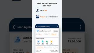 How to check the details of your gold loan using the Bajaj Finserv App [upl. by Nitz]