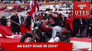 Utah Football An easy Big 12 schedule in 2024 [upl. by Sirahc]