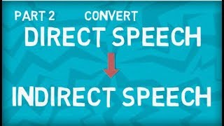 Direct and Indirect SpeechChange into Indirect SpeechNarration in English Grammar [upl. by Eirroc858]