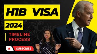 H1b Visa Timeline amp process explained  H1b visa 2024 [upl. by Herrera335]