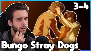 Is THIS the Sad Part  Bungo Stray Dogs Season 2 Episode 3 and 4 Blind Reaction [upl. by Franza]