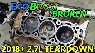 ANOTHER BAD 27 Ecoboost 2018 F150 Twin Turbo V6 DEAD  131k Miles [upl. by Nnaeirrac]