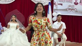 Christian Wedding Dance  Sunita Bhlon  Nepali Christian Wedding Dance by Sunita Bhlon [upl. by Lorrimor954]