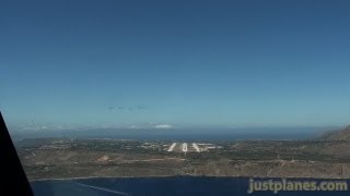 PilotCAM into Chania Greece [upl. by Audres]