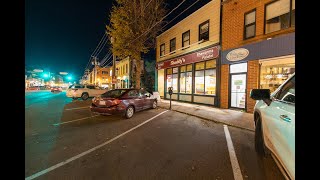 Restaurant for sale 144 Great George Downtown Charlottetown PEI Canada 4k video [upl. by Ahsieket]