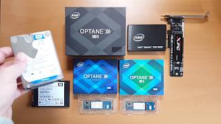 Que Almacenamiento elegimos para nuestro PC HDD SSD SATANVMe Memoria Optane Optane SSD [upl. by Bourque842]