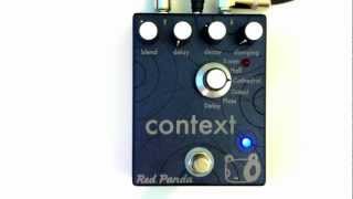 Red Panda Context  Reverb Demo with Bass [upl. by Daht611]