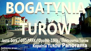 Bogatynia  Jasna Góra  OpolnoZdrój  Kopalnia Turów Panorama  Elektrownia Turów  Geo Park [upl. by Helfant753]