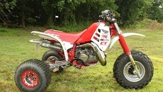 19851986 Honda ATC250R Motocross Project [upl. by Nedac]