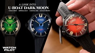 UBoat Darkmoon mens watch unboxing and review from watchpilotcom [upl. by Sinai99]