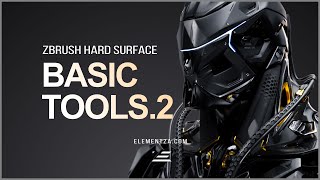 ZBrush Hard Surface Basic Tools Part Two [upl. by Bram169]