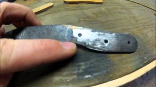 how to make a knife from a file  step by step [upl. by Thirion]