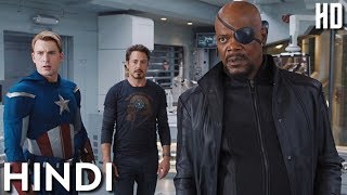 Avengers and Nick Fury Argument in Hindi  Tony Stark Thor Banner Captain America Lab Scene [upl. by Arammat]