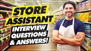 STORE ASSISTANT Interview Questions amp Answers [upl. by Berky]