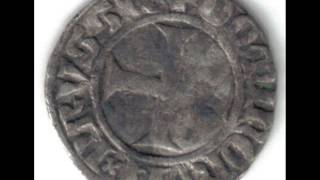 Winrich von Kniprode 1351  1382 Teutonic Knights coinage [upl. by Adieno]