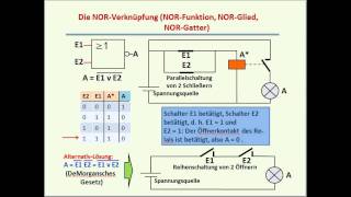 DIGITALTECHNIK  TUTORIAL 02 1 NAND NOR [upl. by Becca]