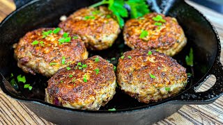 Rezept für die besten Frikadellen  Westmünsterland BBQ [upl. by Bailar]