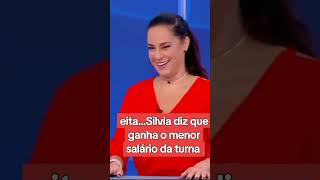 Silvia abravanel diz que no trabalho ela é apenas funcionária do silvio humor silviosantos sbt [upl. by Oibesue460]