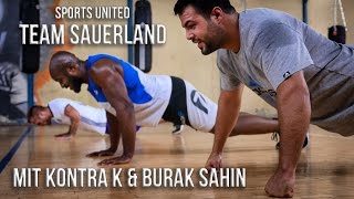 Sports United 9  Team Sauerland Teil I2  Mit Burak Sahin amp Kontra K  Techniktraining [upl. by Alysoun]