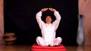 Sitting Qi Gong with Master Xiao at Dolphin Song in KS [upl. by Naruq]