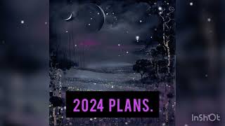 New Moon January intentions amp 2024 Plans [upl. by Aliak]