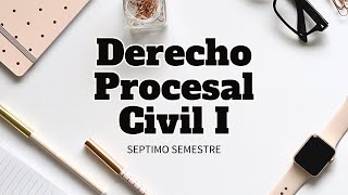 DERECHO PROCESAL CIVIL I  10 DE ABRIL [upl. by Abel765]