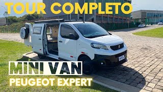 Tour Completo  Mini Van Peugeot Expert [upl. by Dion]