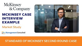 Example McKinsey Case Interview  Solved by Consulting Candidate [upl. by Barram]