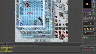 Tibia LowMid Level Characters 13  Main Barbarian Camp and Ice Witch Tower Solo [upl. by Atinhoj178]