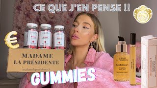 MADAME LA PRÉSIDENTE  gummies  élixir antichute  roller booster  Review [upl. by Sheng]