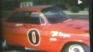 1962 NASCAR  Dave MacDonald in NASCAR 100 Miler at Sacramento [upl. by Davilman880]