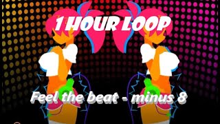 Feel the beat  Minus8 1 hour loop Tell me how to love drop  Tenebrax [upl. by Huoh]