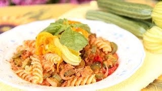 Nonnas Pasta with Zucchini amp Tuna  Laura amp Nonna  Laura in the Kitchen Episode [upl. by Timms191]