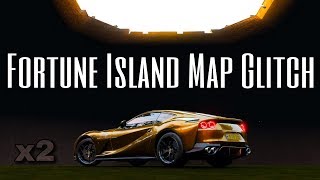 Secret Castle Room Festival amp More  FORTUNE ISLAND MAP GLITCHES  Forza Horizon 4 [upl. by Mckeon940]