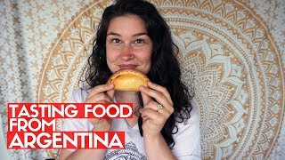 Tasting Food From Argentina  Eating Around The World In The Bay [upl. by Mareah968]