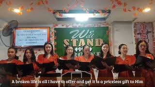 I Stand Redeemed  SA  Female Ensemble  Lyrics  SBBC [upl. by Katrinka636]