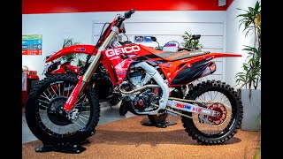 Limited edition 2020 Honda CRF250R Geico overview  £8999 [upl. by Hayley]