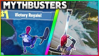 What Happens When You Jump Off The Map After Winning A Game   MORE  Fortnite Mythbusters 12 [upl. by Ondine]