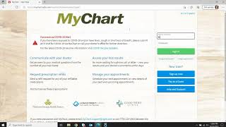 How to Login to MyChart [upl. by Htide327]