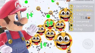 Agario With Mario69712 🏃‍♂️💨 [upl. by Dahaf399]