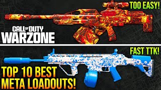 WARZONE New TOP 10 BEST META LOADOUTS After Update WARZONE Best Weapons [upl. by Elwin]