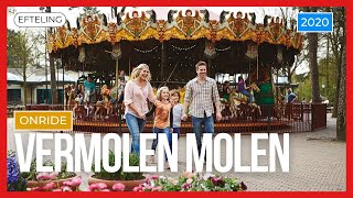 Vermolen Carousel  Efteling Onride 2020 [upl. by Neirol661]