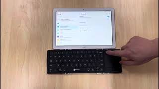 Instruction to pair BK08 with Android tablet [upl. by Ellmyer]